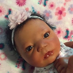 Reborn baby girl doll